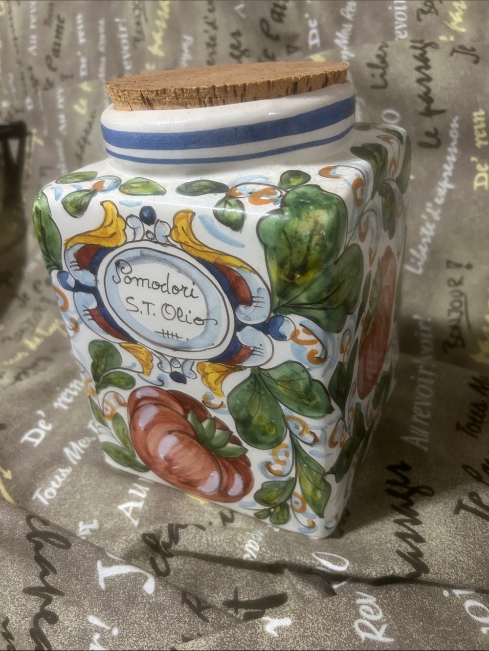 IMA vintage Italian Canister